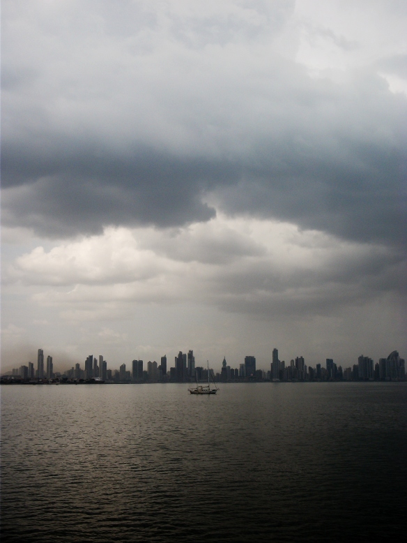 To South America - Panama City skyline